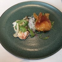 文菜華 - ランチコース5500円 海老