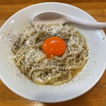極汁美麺 umami - カルボナーラ和えつけ麺