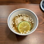 いわ瀬 - 鱧と松茸の吸い物