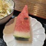 うな中 - うなぎ丼(特上) 2,200円 (デザート)