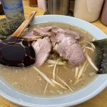 ラーメンショップ練間 - 並ネギチャーシュー。ネギダブルでもよかったかも。