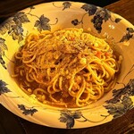 Tokyo salonard cafe : dub - 生パスタ/ナスの自家製ミートソース