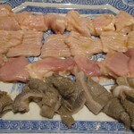 和牛lab K - ホルモン、美しい。