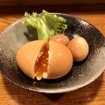 燻製香房　燻し屋 - 半熟玉子の燻製