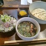 Nakaji - 鴨汁つけうどんとネギトロ丼セット