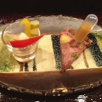 鉄板焼 護佐丸 - 前菜♥名前忘れちゃいました(^^