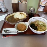 Yamada Udon Shokudou - R5.8  カレーセット・クーポンコロッケ