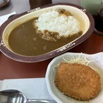 山田うどん食堂 - R5.8  カレーセット・クーポンコロッケ