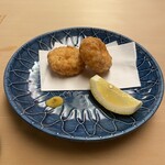 Hachimaki Okada - 揚げ真薯。アゲモノビンボー！