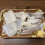 Ryousinomisebanya - アオリイカの刺し身