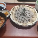 Kikuyoshi - 子豚丼 麺セット(ざるそば) 