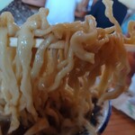 ケンチャンラーメン - ゴワゴワワシワシな麺