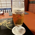五代目 野田岩 麻布飯倉本店 - 生ビール