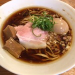 麺屋 でこぼこ - 味玉醤油ラーメン！