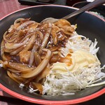満州香 - 豚バラ生姜焼かけチャーハン