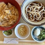 Moa - タイムランチ親子丼とぶっかけ饂飩