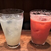 鶏一途 - 生果実で作るフレッシュサワー　グループフルーツ､トマト