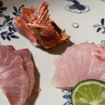 りた - イサキ、金目鯛、縞鯵