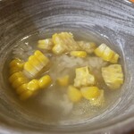 りた - トウモロコシ出汁ごはん