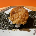 りた - 帆立天むす