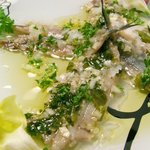 ダイニングレストラン エスツー - スペイン料理の代表的な料理♪背黒イワシの酢漬けです！