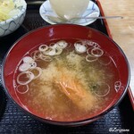きん寿司 - 海老出汁の味噌汁