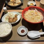 やよい軒 - コク旨ちゃんぽんとから揚げの定食