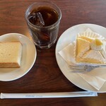 ボンボン - アイスコーヒー　マロン　スポンジケーキ