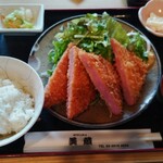 MIKURA - ハムカツ定食 870円 ♪