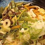 ふじ - 山菜にネギ、大好きです