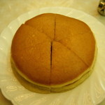 純喫茶 アメリカン - ホットケーキ、切れ目入り