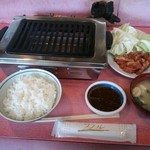 山牛 - 「焼肉定食」（９５０円）