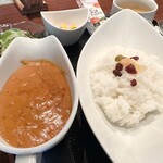 二合目 - 本日のカレー チキン 1,100円税込