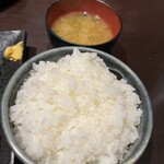 とんかつ六 - ごはん大盛り