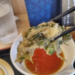 まるごと駿河湾 - 天つゆたっぷりだと少し塩気が強いかも