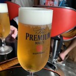 かき松島 こうは - 生ビール