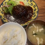 レストラン マカロニキッチン - ごはんとみそ汁付き♪