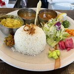 ムアンタイ - 週替わり数量限定特製賄いカレー　1,100円