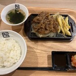 牛角焼肉食堂 - カルビ定食