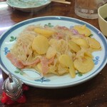 豊田屋 - bacon　potato