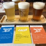 Kura + Soba Naka Ya - ビール飲み比べセット