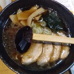 餃子の丸満 - 丸満チャーシュー麺