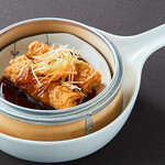 168点心飲茶＆バル - 湯葉巻きオイスターソース