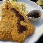 二三家食道 糸島屋 - ソースは甘め