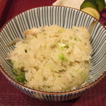 一魁 - イサキのご飯