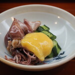 天ぷら旬菜　由庵 - 蛍烏賊 酢味噌