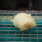 天ぷら旬菜　由庵 - おまかせ天ぷら（貝柱）