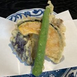 Ginza Sanada - 長野の野菜天麩羅