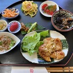 ランチのお店 旬 - 野菜中心で品数豊富なおまかせランチ