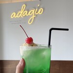 ADAGIO CAFE - クリームソーダ